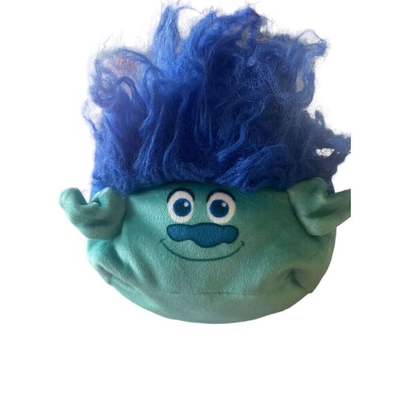 Dreamworks Trolls Cubd Collectibles Soft Blue Stuffed Toy Cube Plush 4 Inches - Picture 2 of 9